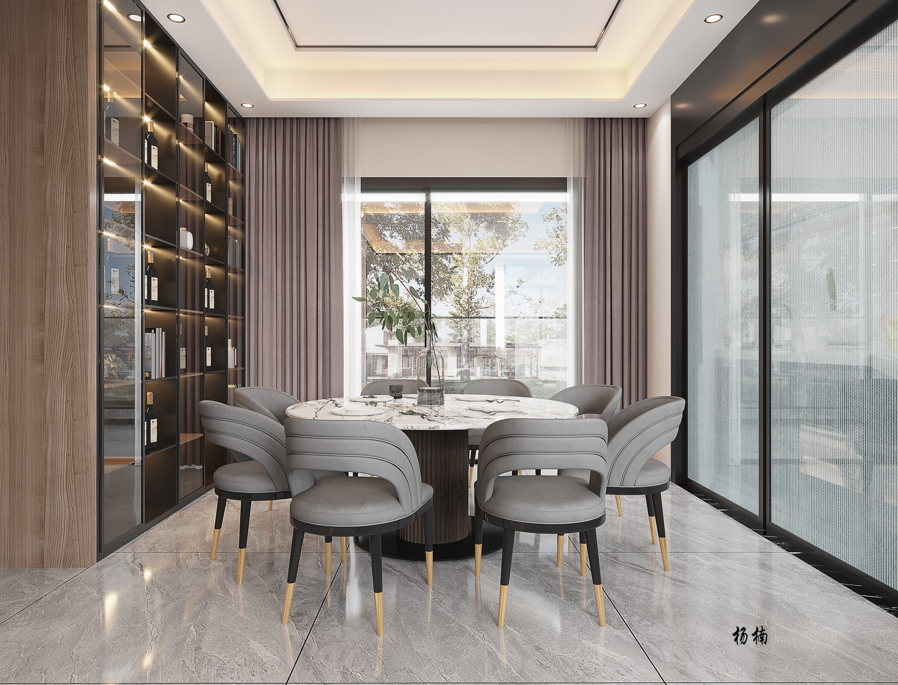 现代轻奢室内设计-4