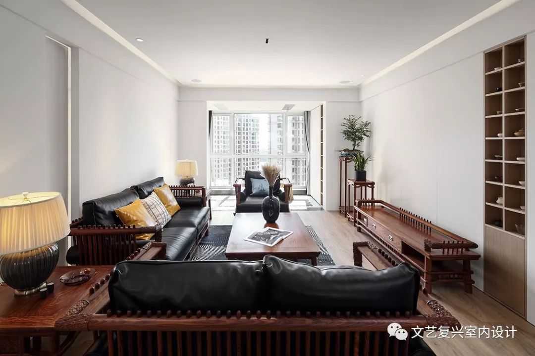 现代禅意新中式——90 后业主的婚房设计-11