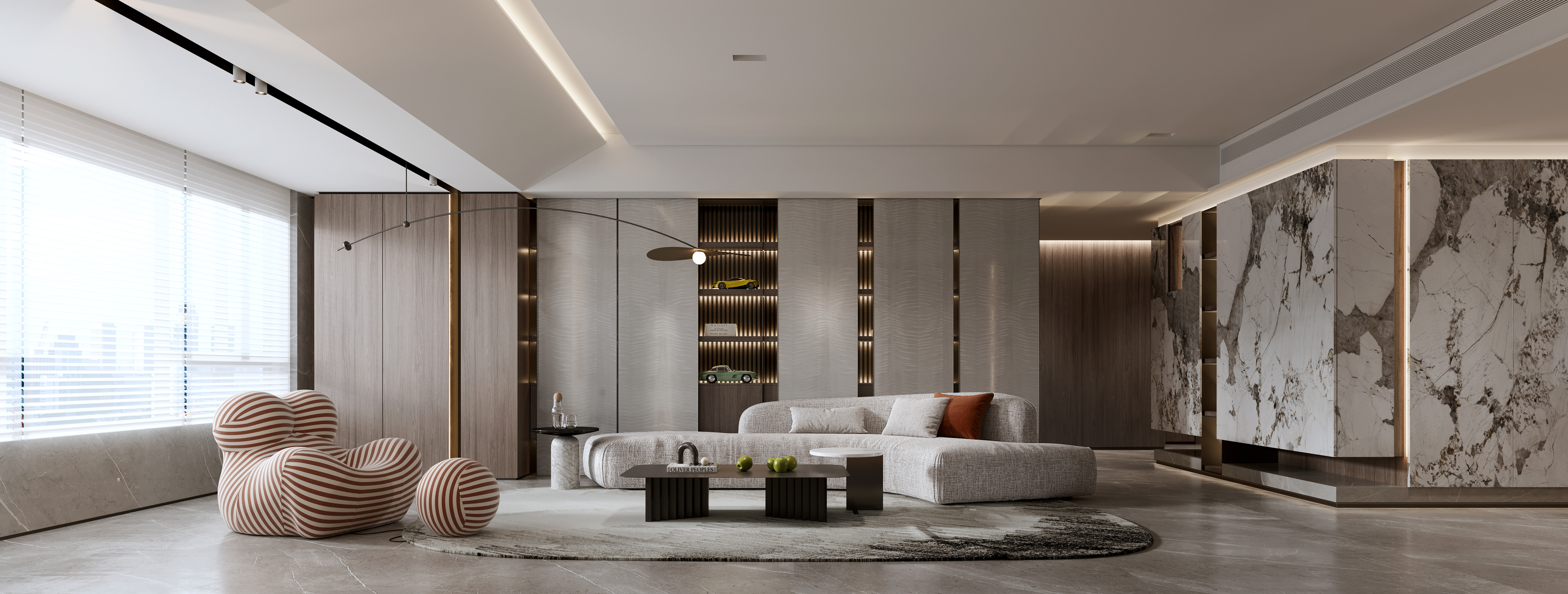 纵禾设计 · 福州融侨国际公馆180m²平层-1