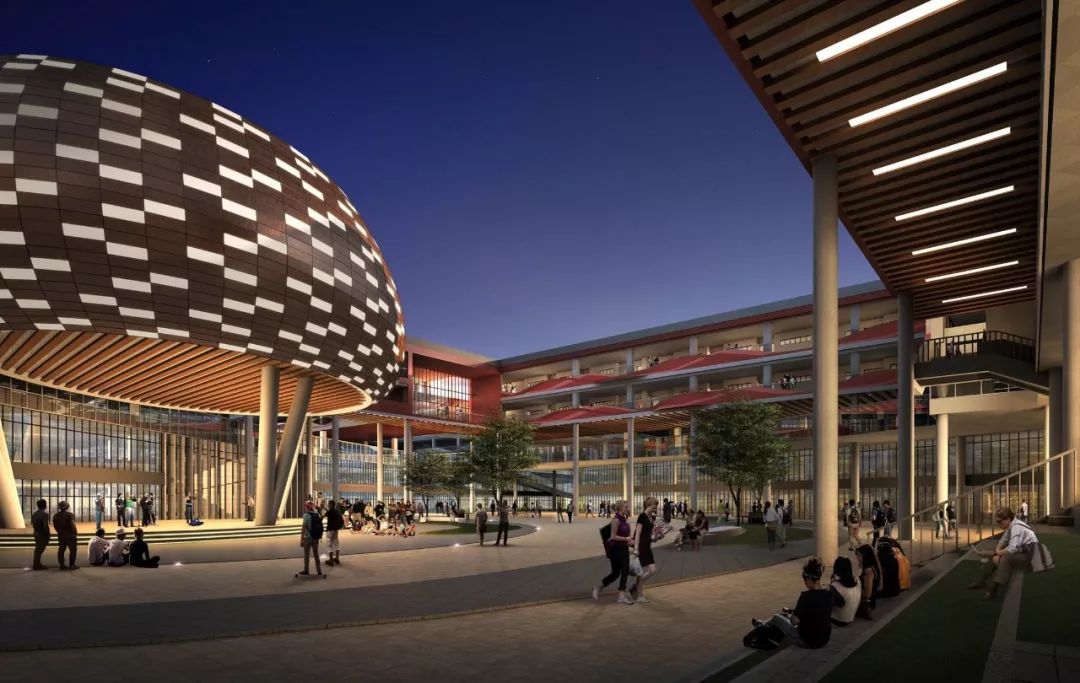 莆田一中“海、山、水”主题校园设计,呈现自然与人文融合之美-20