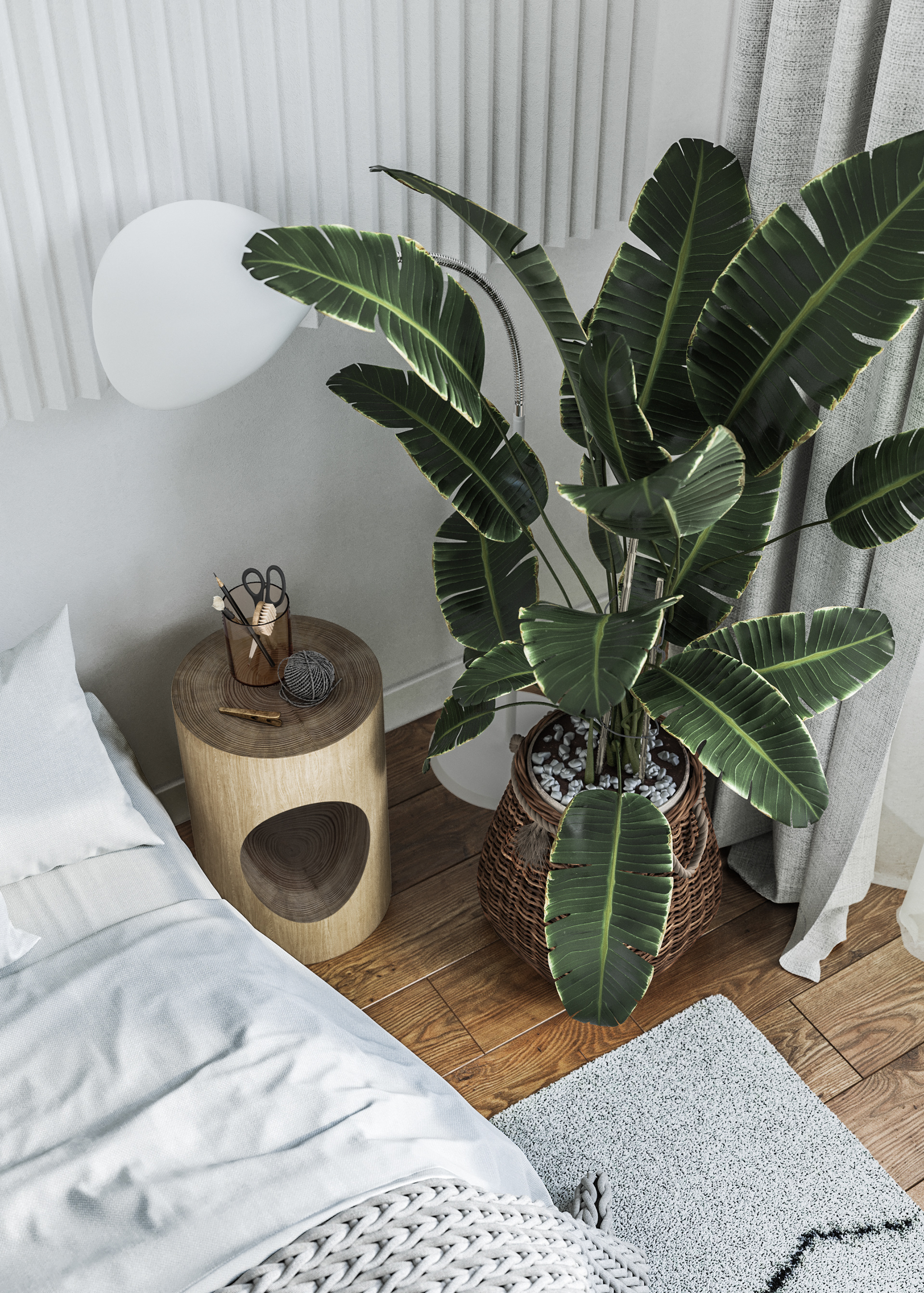 Guryevskaya Sloboda 村 3 号住宅室内设计丨Sergey Kachalov-17