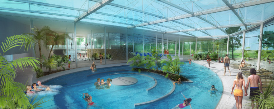 Aquatic Centers & Pools - 3D Visualization (Archive)-6