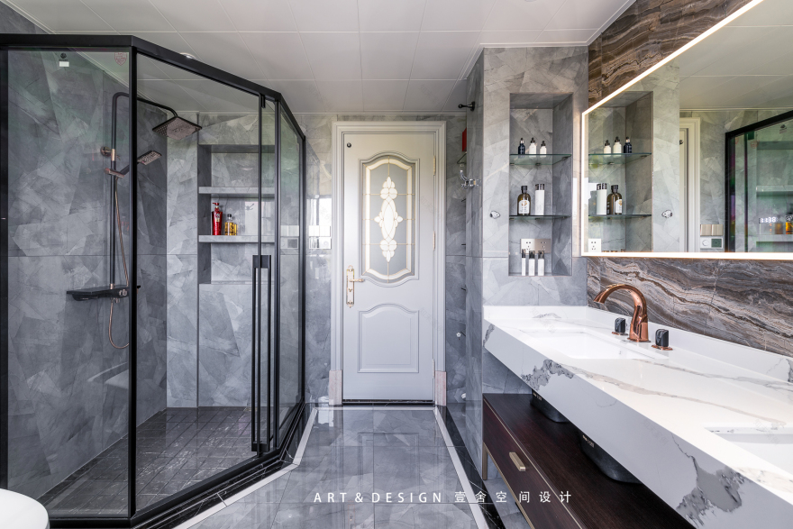 欧式风格套房设计丨中国十堰丨十堰壹舍全案设计中心-34