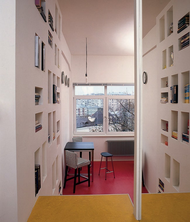 Гоголевском бульваре的公社住宅丨以Моисея Гинзбурга为首的建筑师团队-41