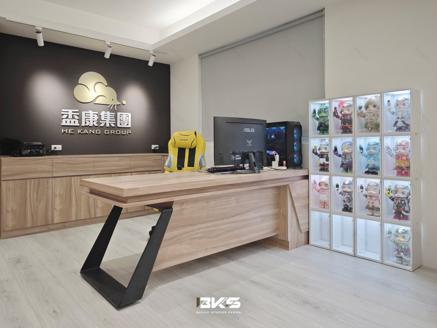 新北芦洲办公室商业空间设计丨BKS贝凯斯室内艺术设计工作室-18
