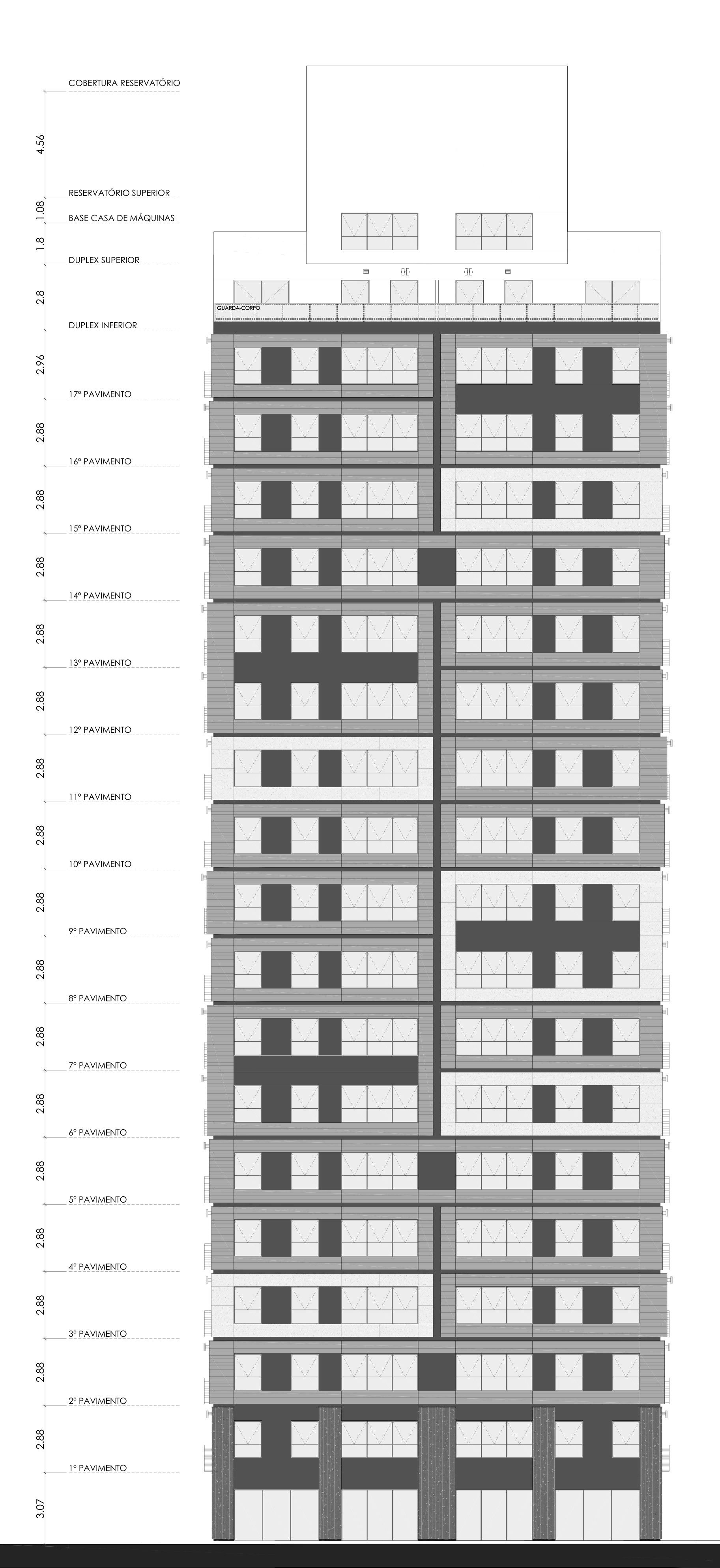 巴西圣保罗 Campo Belo 住宅大楼，灵活空间与工业风格的完美结合-68