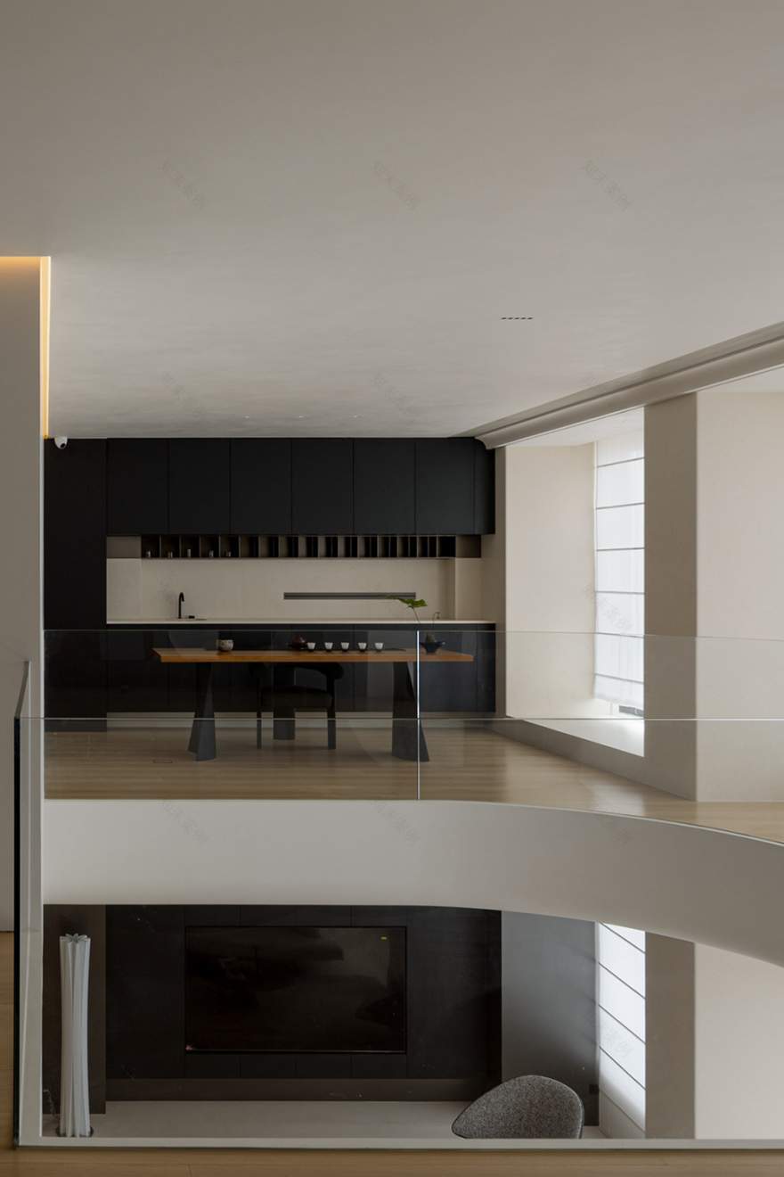 私宅设计|纯粹的简约丨中国山东丨单行线 朴言-61