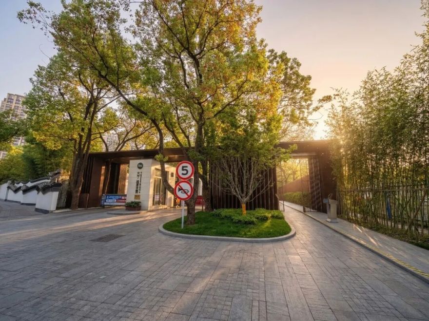 明园森林都市二期揽翠苑入口大门形象提升项目丨中国上海丨上海唯美景观-12