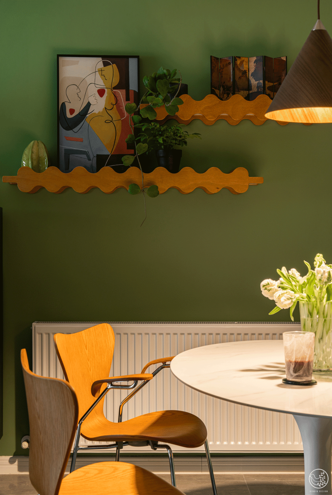 复古风格的精装房软装改造丨中国成都丨设计师王司囡-25