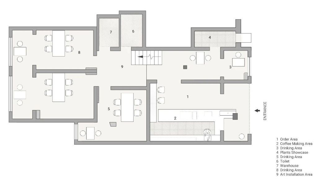 成都 Pause 咖啡店 | 构建主义空间的魅力-129