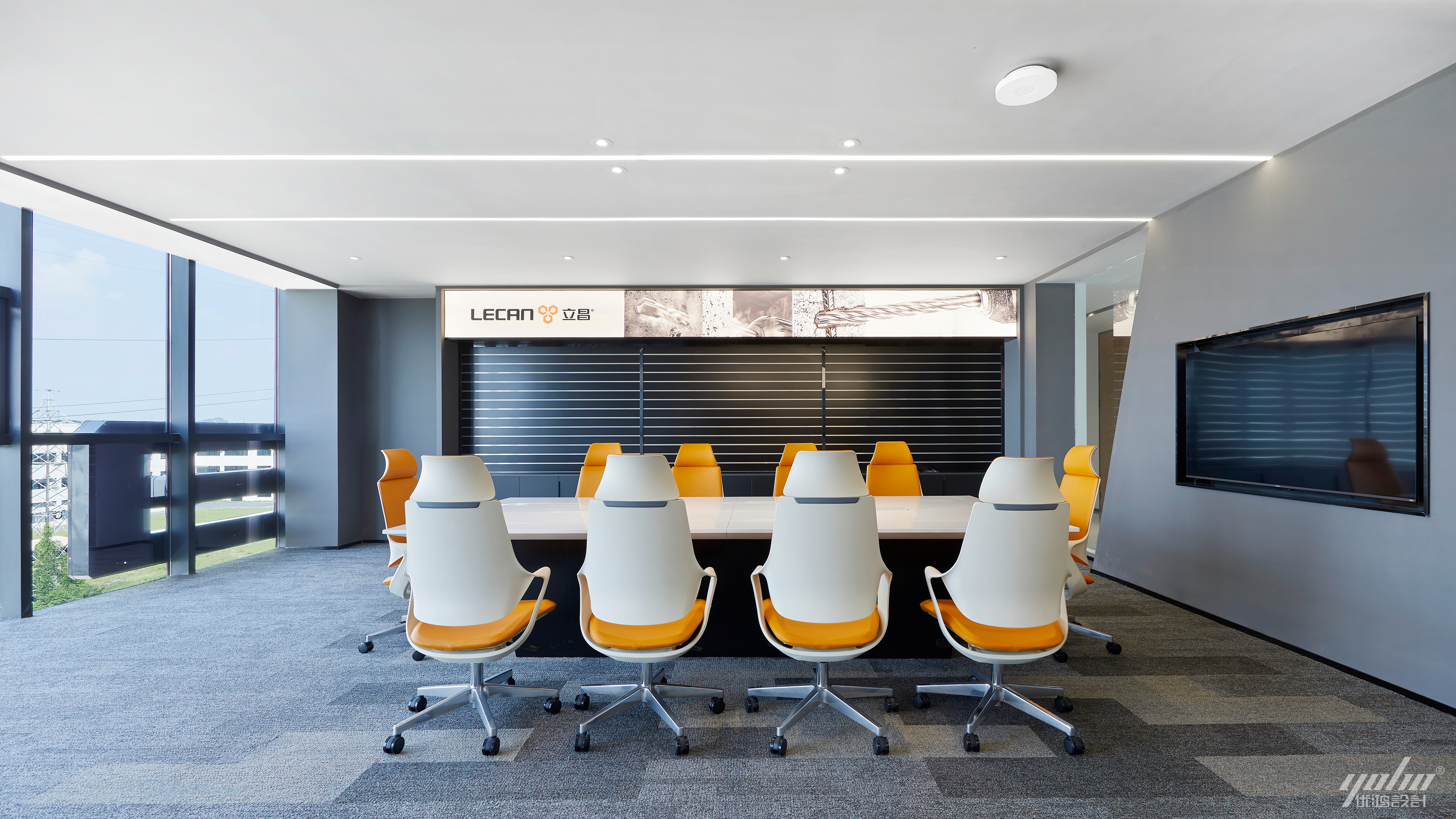 立昌制造业办公空间设计-42