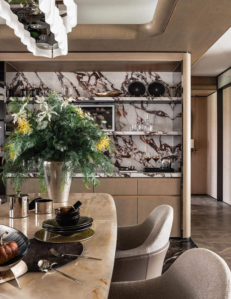 唐山中海·枫墅 190㎡丨中国河北丨广州安研室内设计咨询有限公司-24