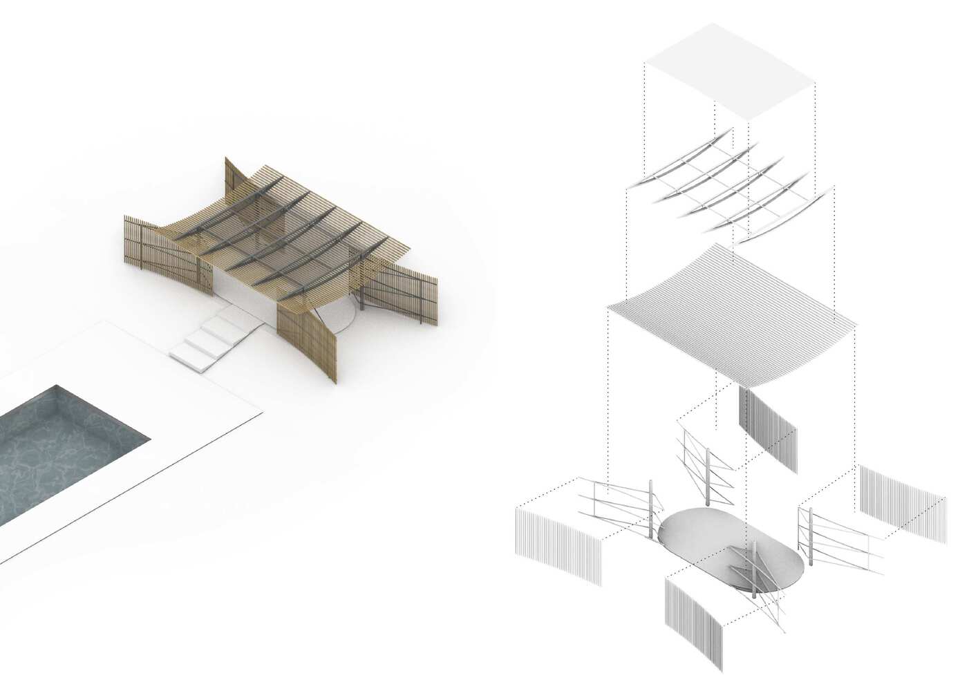 HOU  NO  HANE休息凉亭设计丨雅克  维茨（Jacques Wirtz）-12