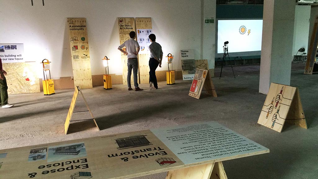 伦敦发展项目 | 木质展览展现空间魅力-8