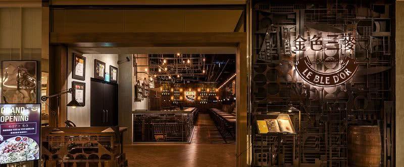 中壢店金色三麥，狂野立體空間的設計魅力-3