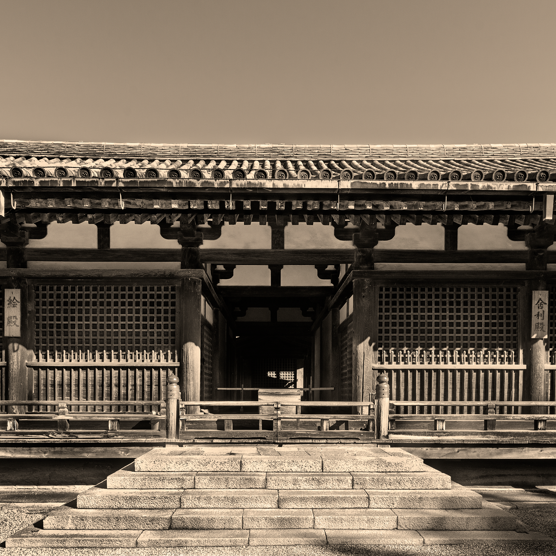 HORYUJI,最古老的木制建筑丨日本奈良丨HashiLaboratory-8