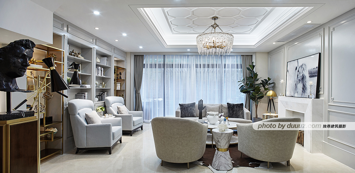 独尊建筑摄影：万科玲珑墅 | 样板间摄影-5