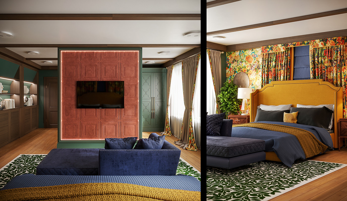 优雅乡村别墅室内设计丨natali_kirichenko_designer-12