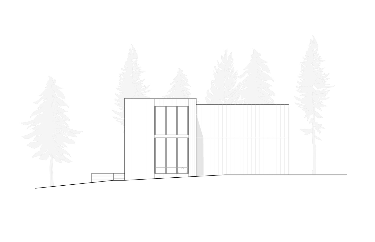 冰川纵横交错山脉灵感度假屋设计丨美国蒙大拿丨蒙大拿州建筑师卡文  科斯特洛,牧场矿山-35