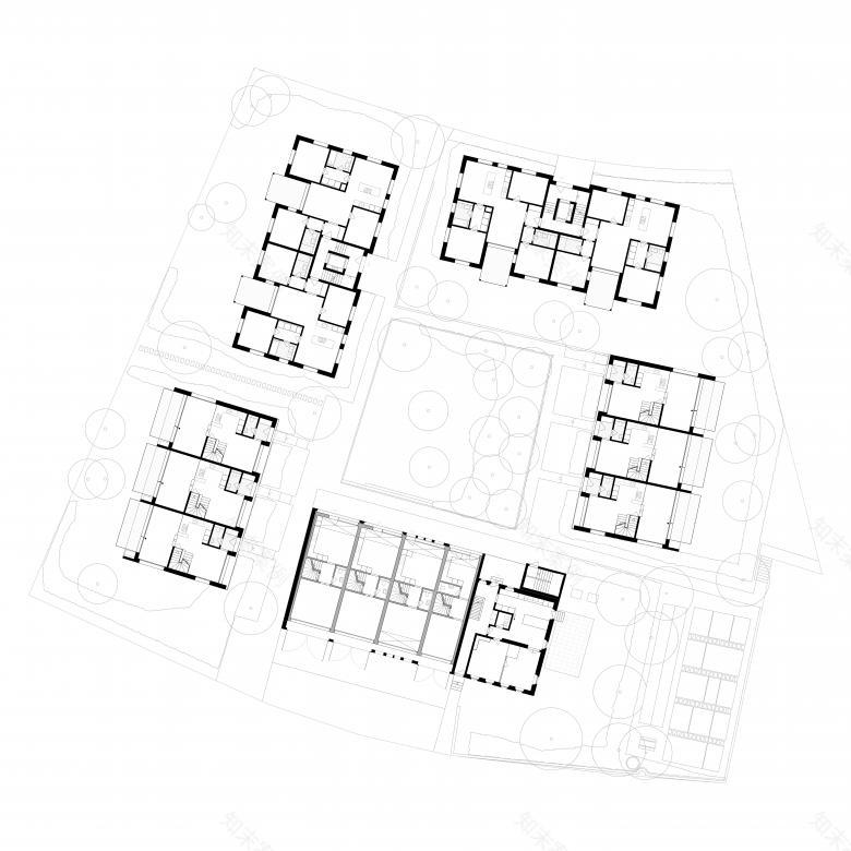 里德米勒霍夫住宅区丨瑞士丨Lüdi & Müntener Architekten-14
