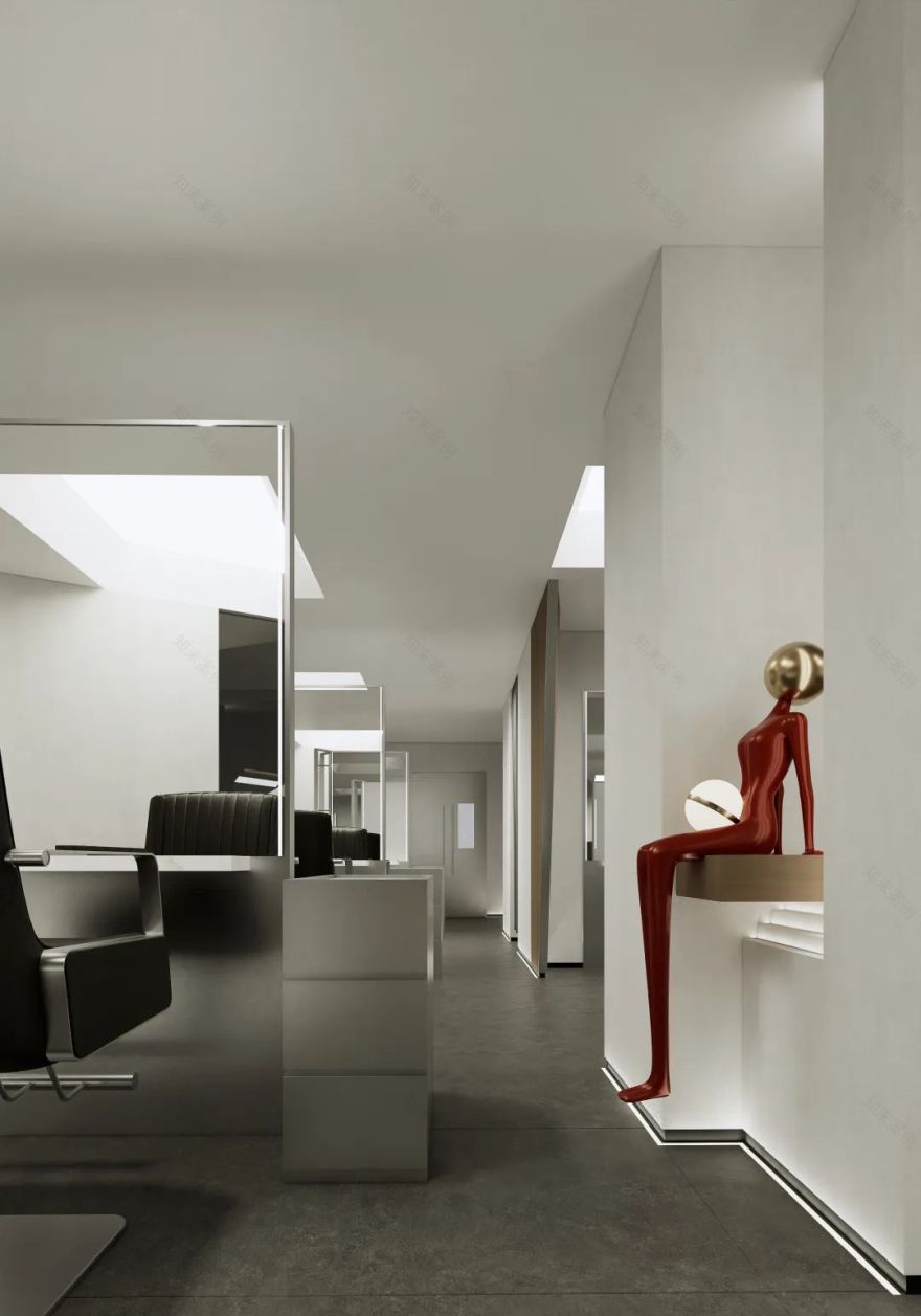 香港美业沙龙“感序”设计丨中国香港丨Pro.S 布舍设计-45