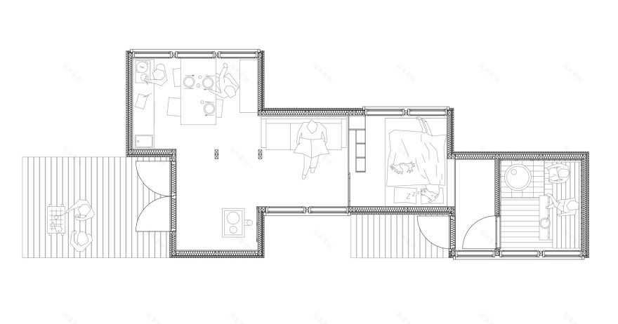 迷你自然居,北欧林间小屋-7