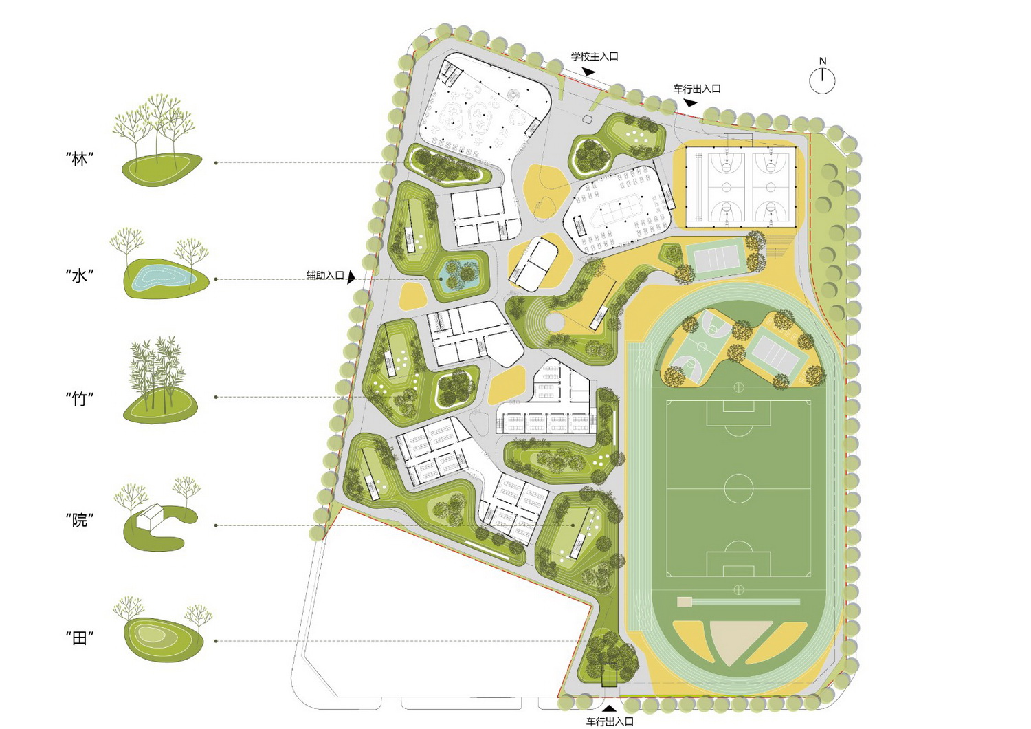 天府新区海洋路中学设计丨中国四川丨MAT超级建筑事务所-62