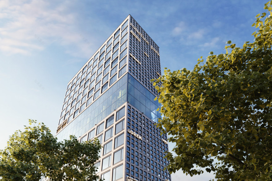 Roheline Park 办公楼商业 CGIs丨爱沙尼亚塔尔图丨Yellow Studio-17