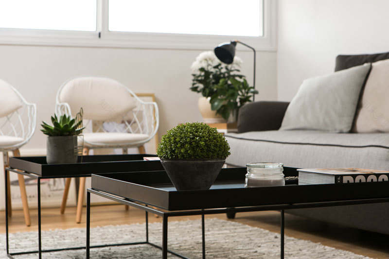 黑白风霍德夏隆老房翻新丨以色列丨迪克拉·格拉泽室内设计与家居造型-23