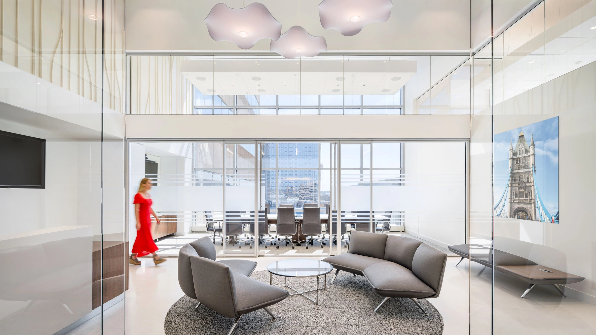 跨国保险公司的现代办公空间丨美国康涅狄格丨MKDA-18