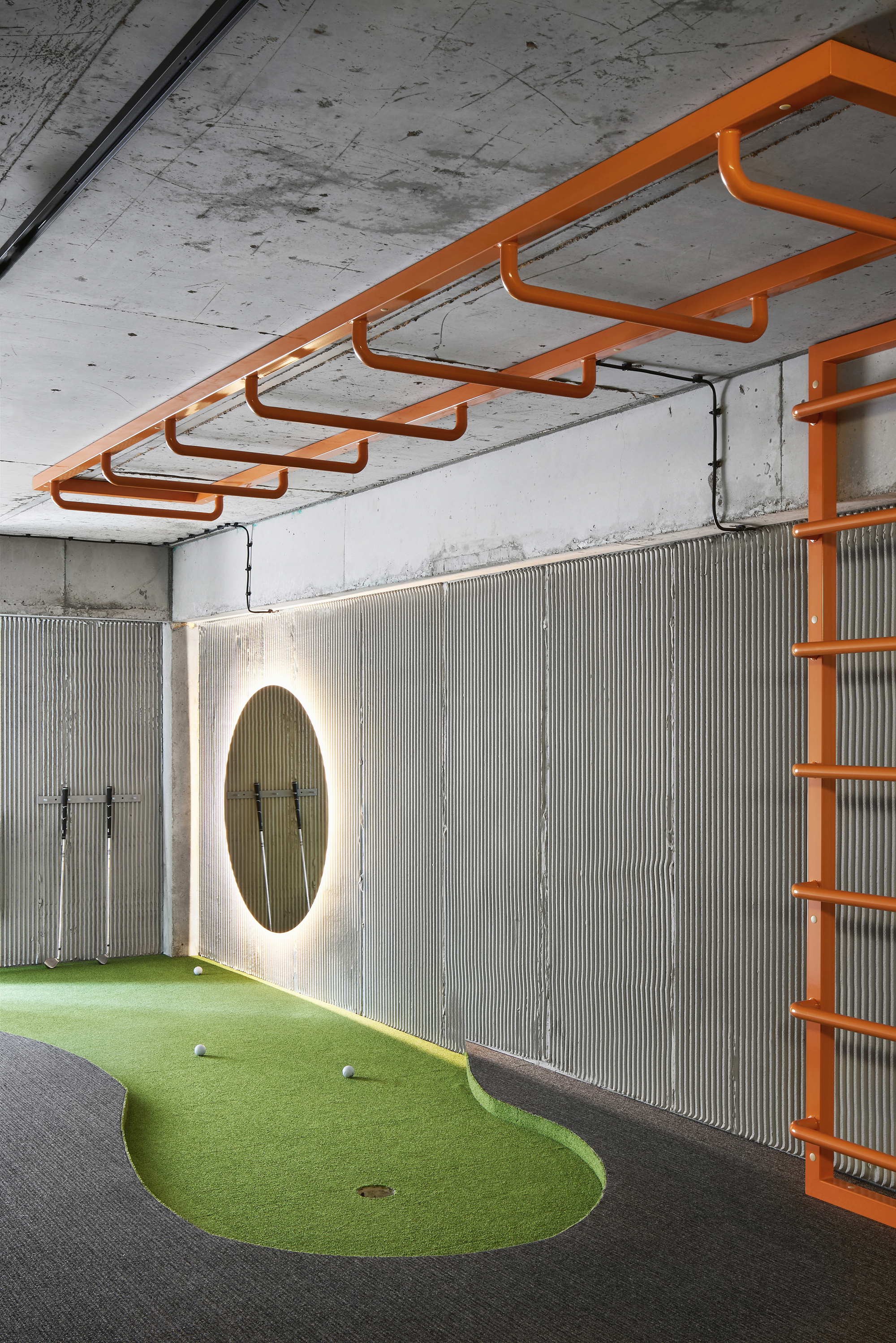 办公室音频视频，线条设计工作室丨俄罗斯加里宁格勒-45