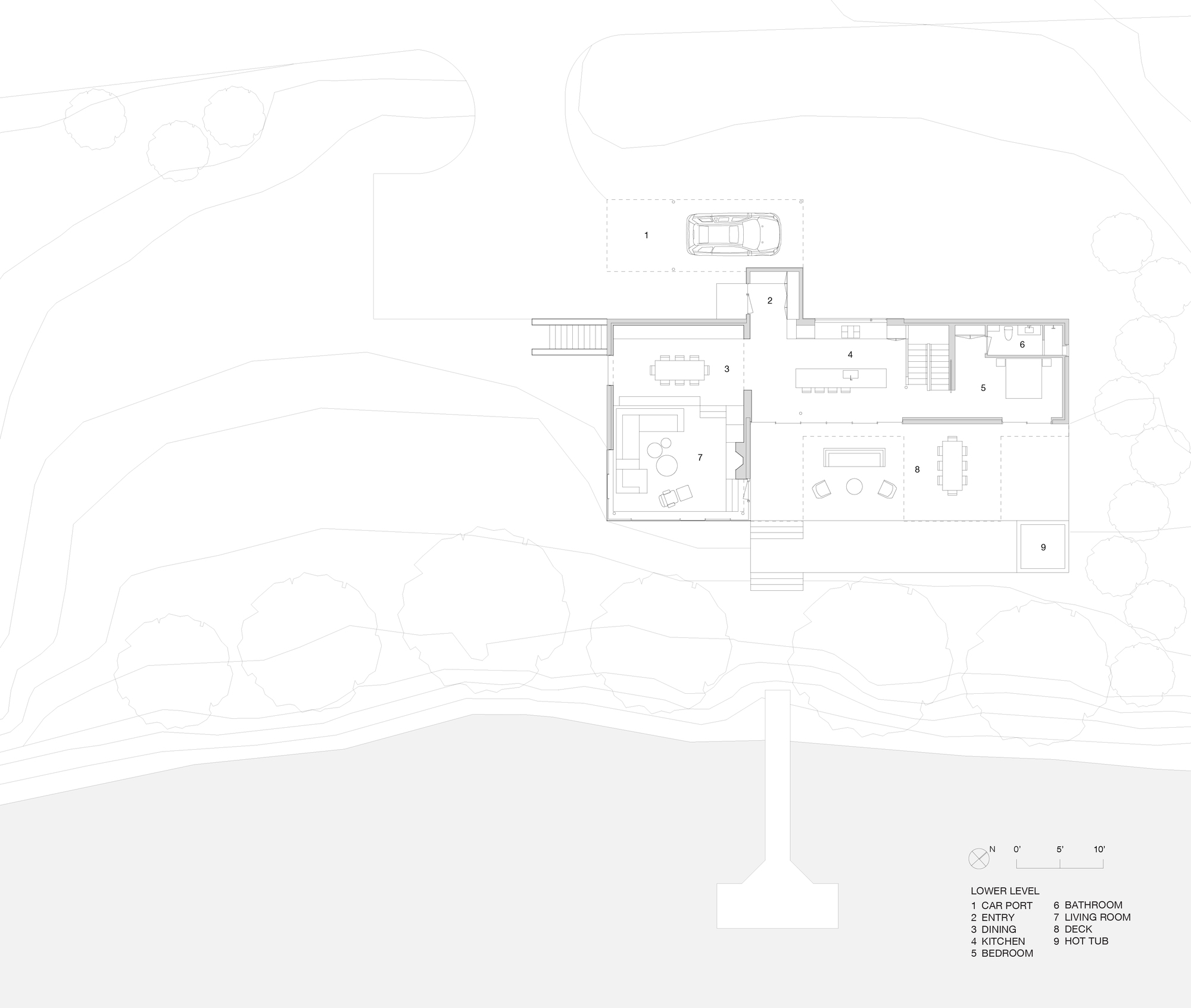 科帕克湖景房丨美国纽约丨Desai Chia Architecture-20