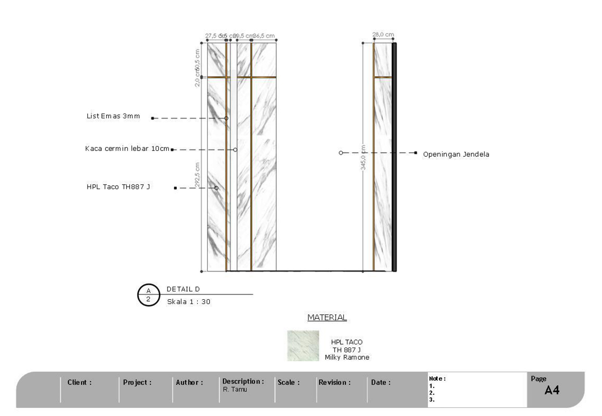 INTERIOR PROJECT @ MAIYA 2 RESIDENCE BLOK A2-8