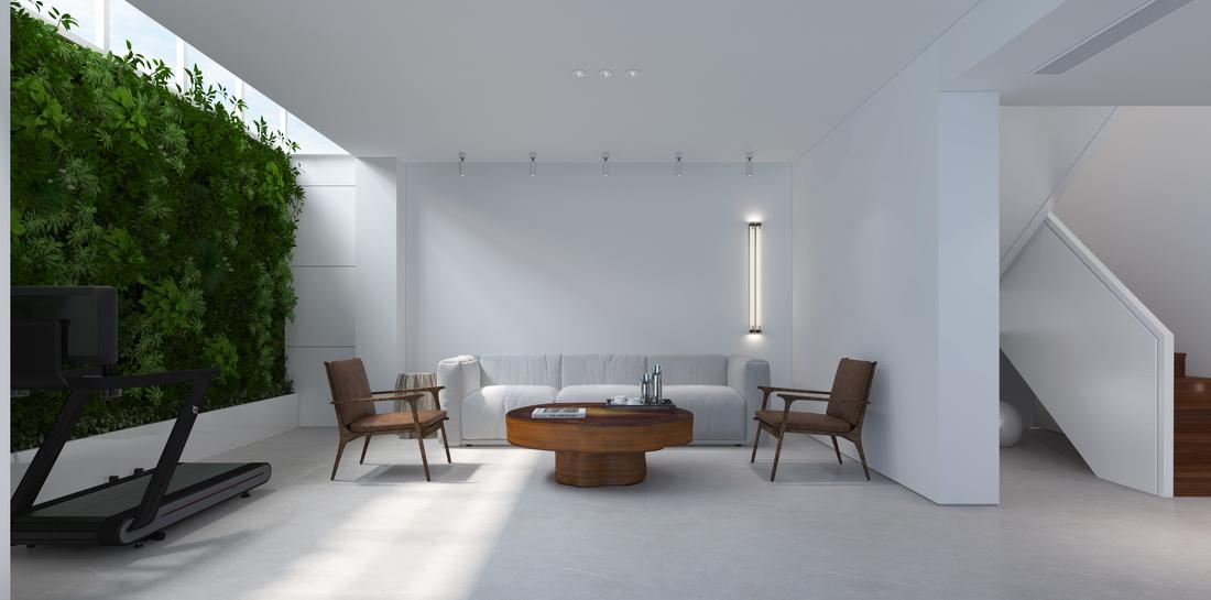 上海双拼别墅设计 | 负一层到三层，打造多元生活空间-4