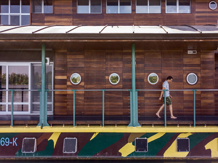 水上独特住宅,创新船屋设计-9