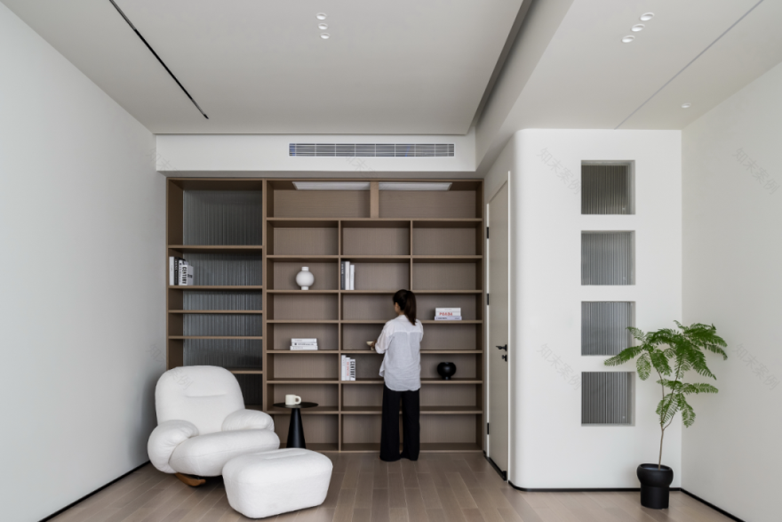 450㎡现代别墅,居于自然,与光同尘 | 涛墨设计-45