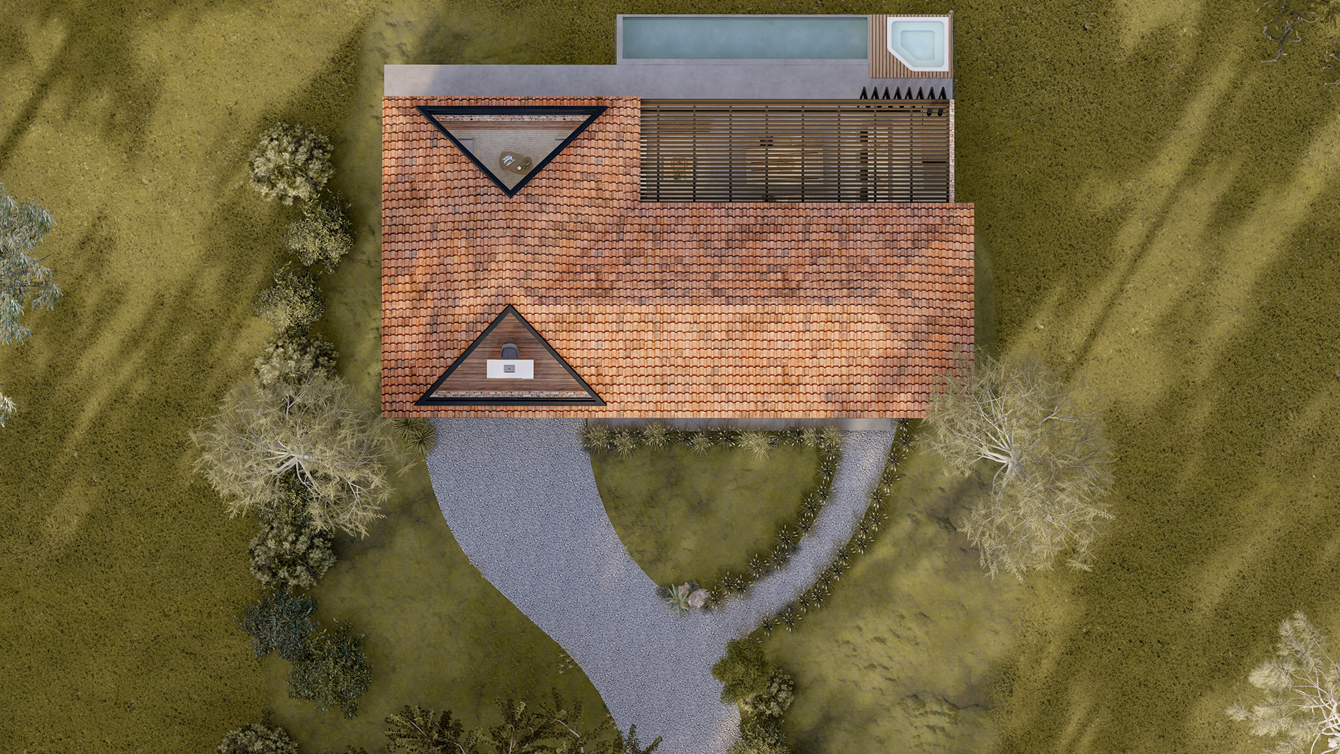 乡间别墅丨乌拉圭丨Elisa Felisatti-6