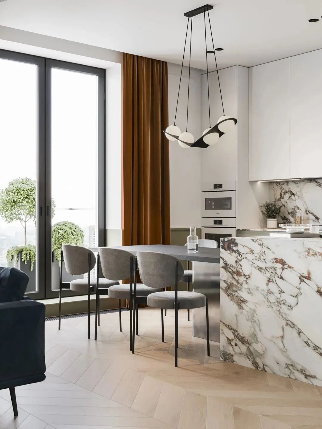 莫斯科公寓丨俄罗斯莫斯科丨Bureau Slovo-87