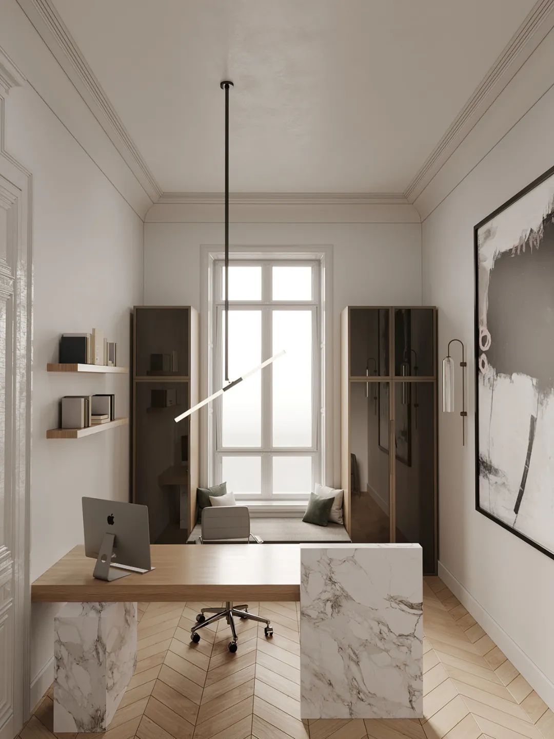 新古典主义室内设计丨法国-81