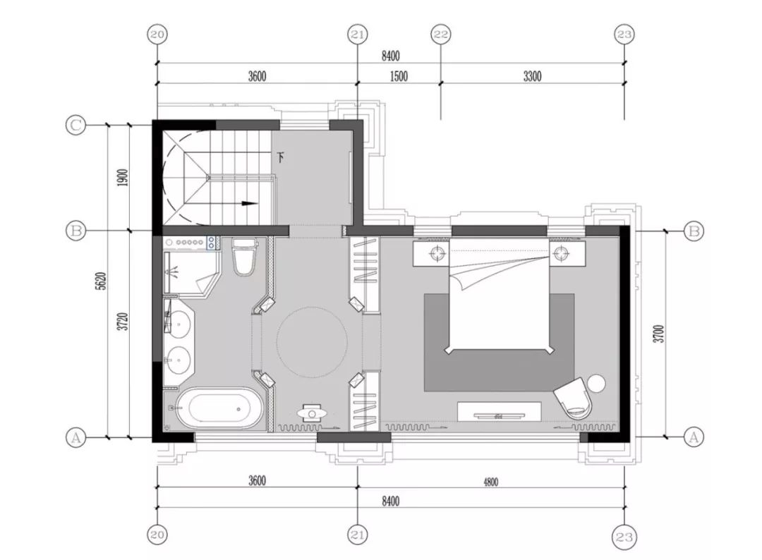 天津中海国际公园城澜湖苑 | 现代法式奢华样板间-126