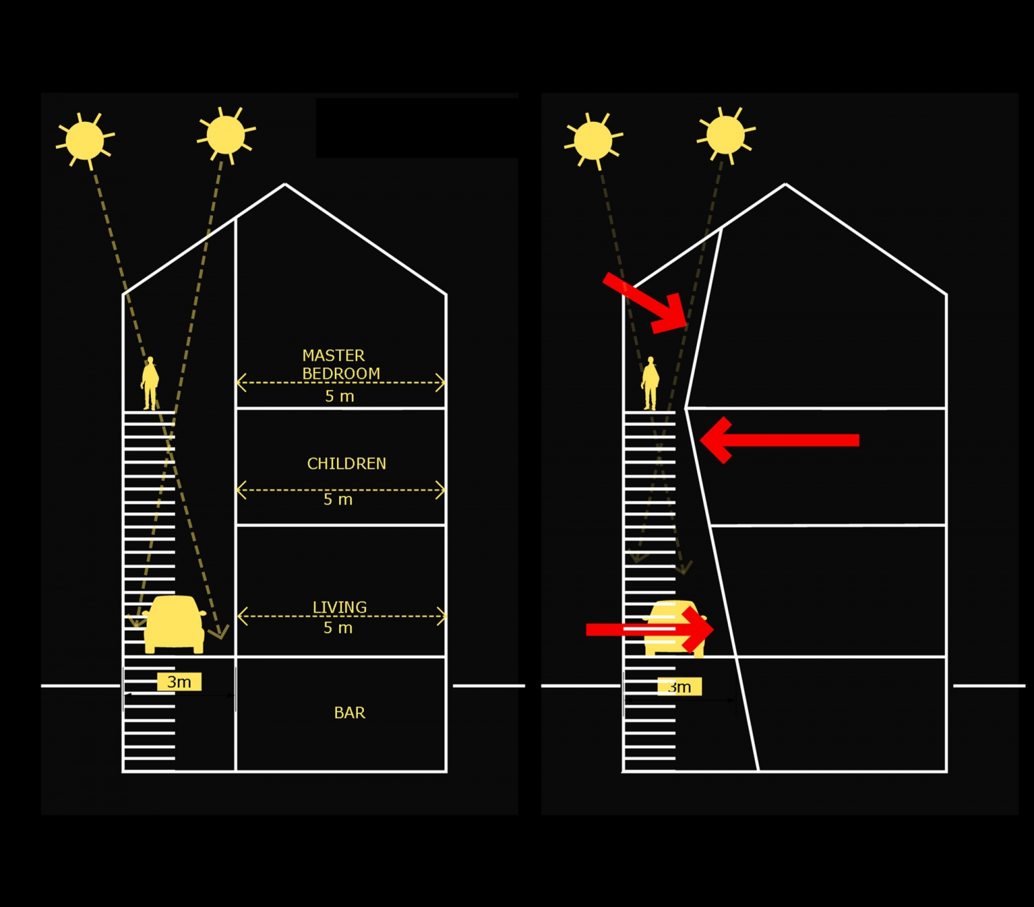 越南胡志明市折墙住宅丨NHA DAN ARCHITECT-43