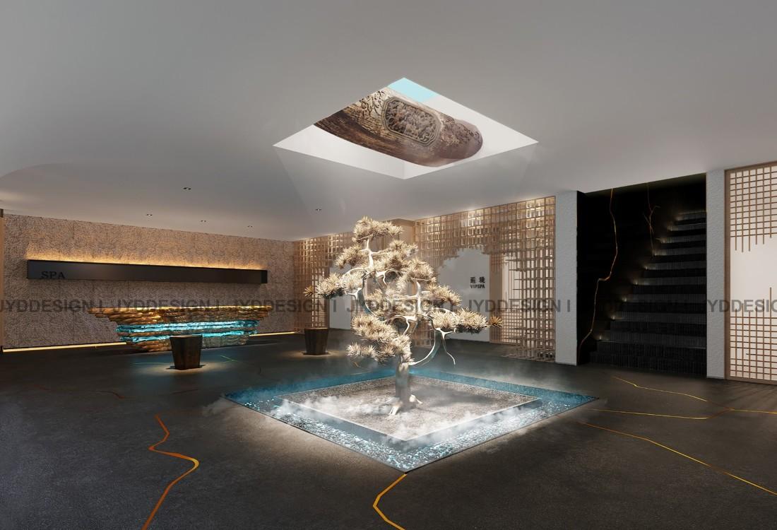 
JYD设计北京日式禅意SPA高端私人会所 -10