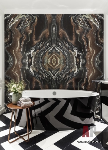 3室法式经典风彩色点缀公寓室内设计丨俄罗斯莫斯科丨Сальберг  Вачнадзе Оксана-47