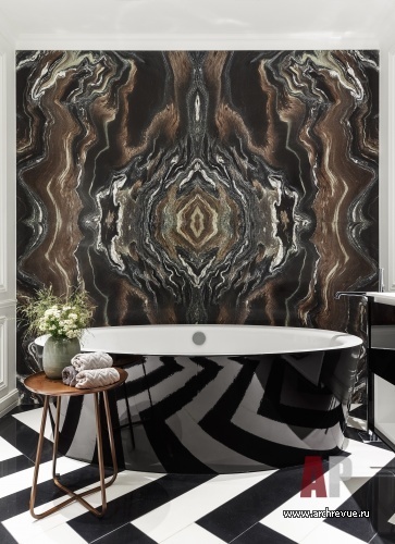 3室法式经典风彩色点缀公寓室内设计丨俄罗斯莫斯科丨Сальберг Вачнадзе Оксана-47