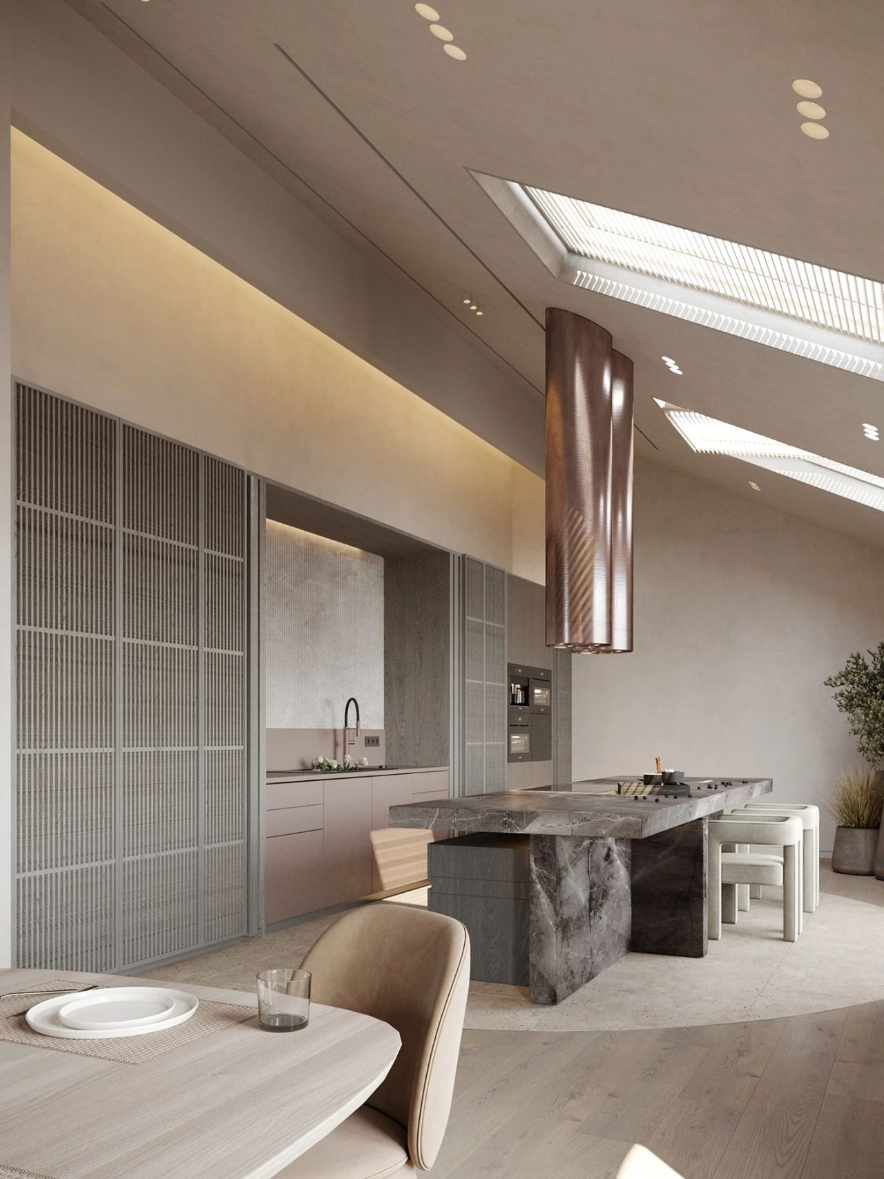 乌克兰 PODIL 顶层公寓丨ArtPartner Architects-19