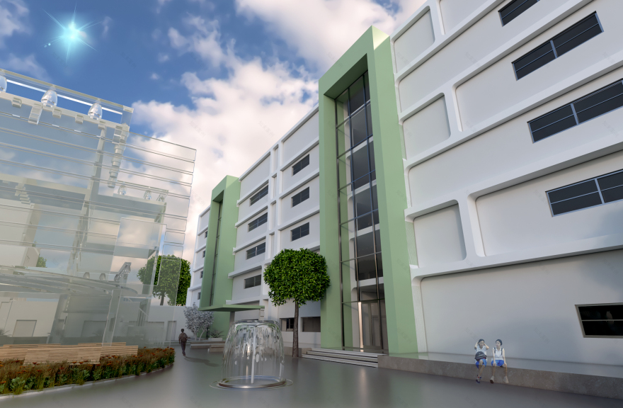 亚历山大大学美术学院(场地光学提升)丨埃及亚历山大丨Z I A D A H M E D ™ design-8