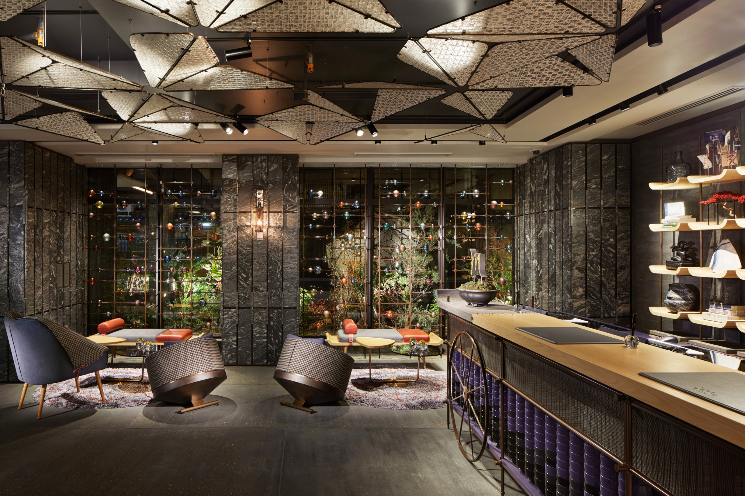 PUBLIC AREA -MERCURE KYOTO STATION- | DESIGN STUDIO CROW-9