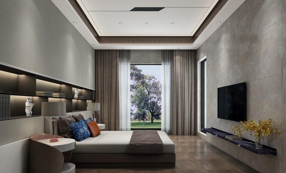 
明烨天空-现代风格别墅效果图表现项目 -9