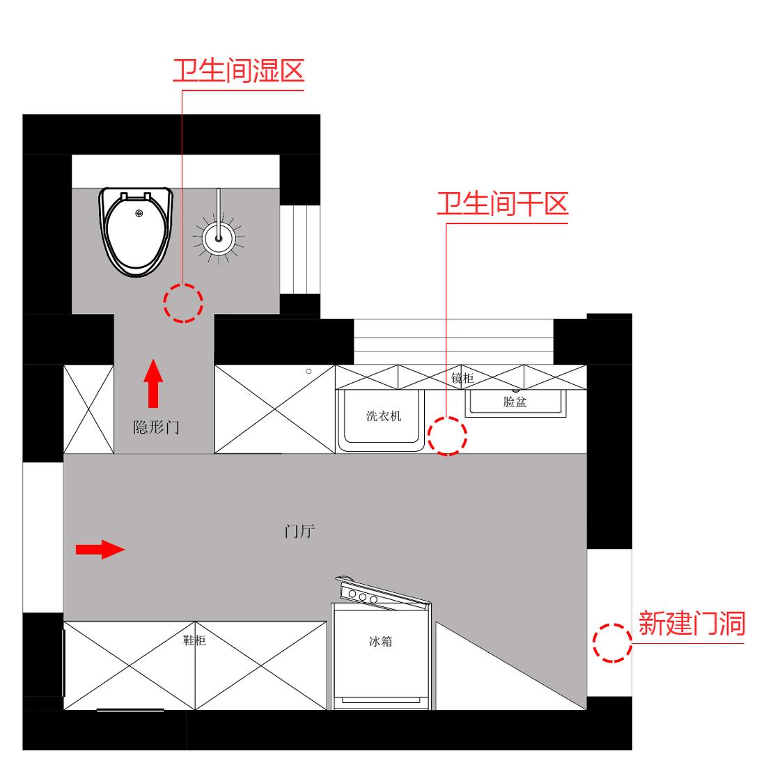 31 平米极致设计 | 小空间大利用的现代家居改造-0