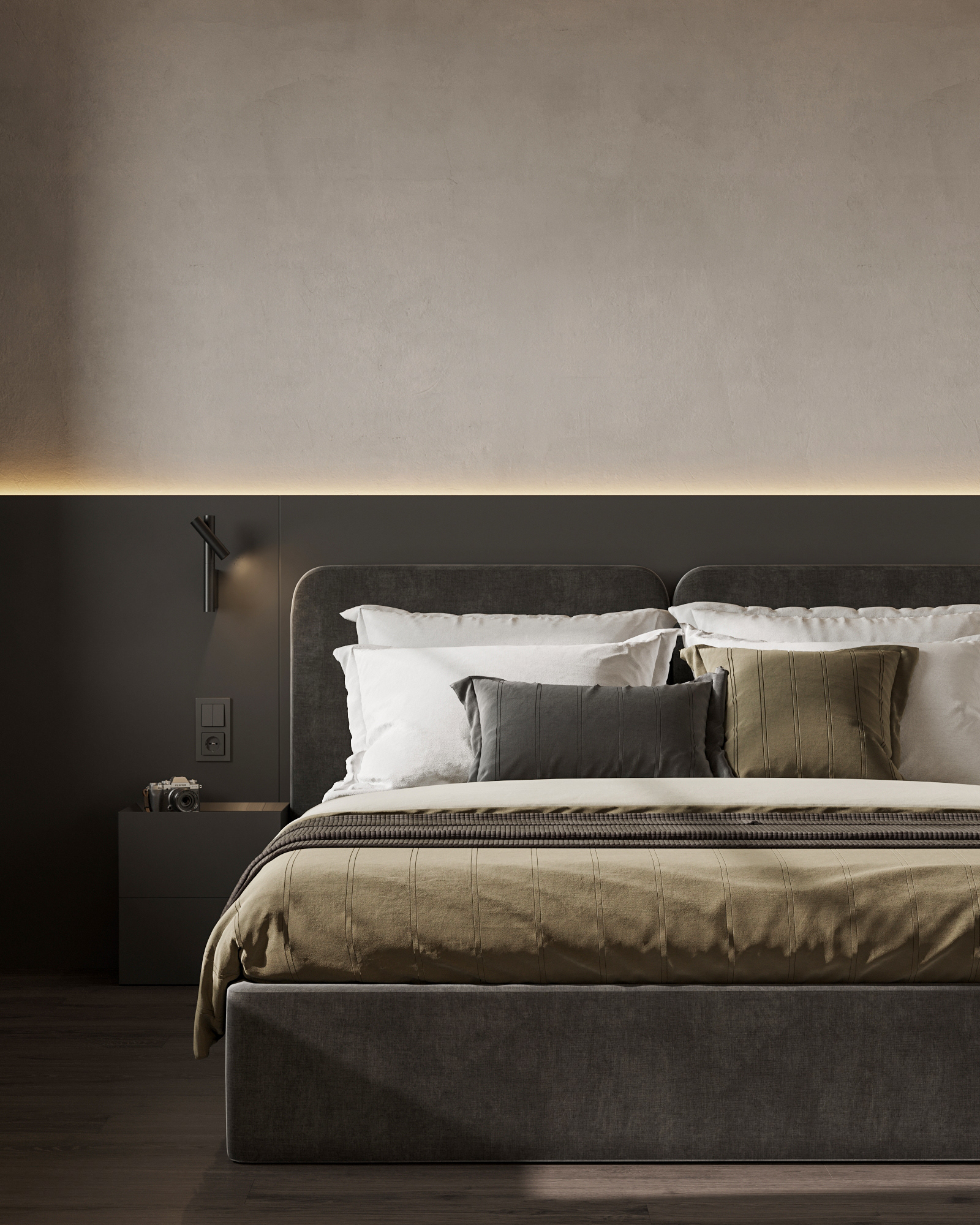 ЖК "Символ"公寓卧室项目-7